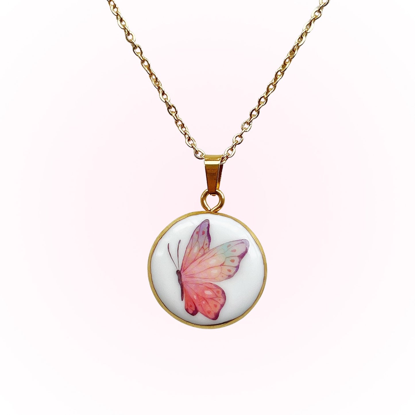 Beautiful butterfly necklace