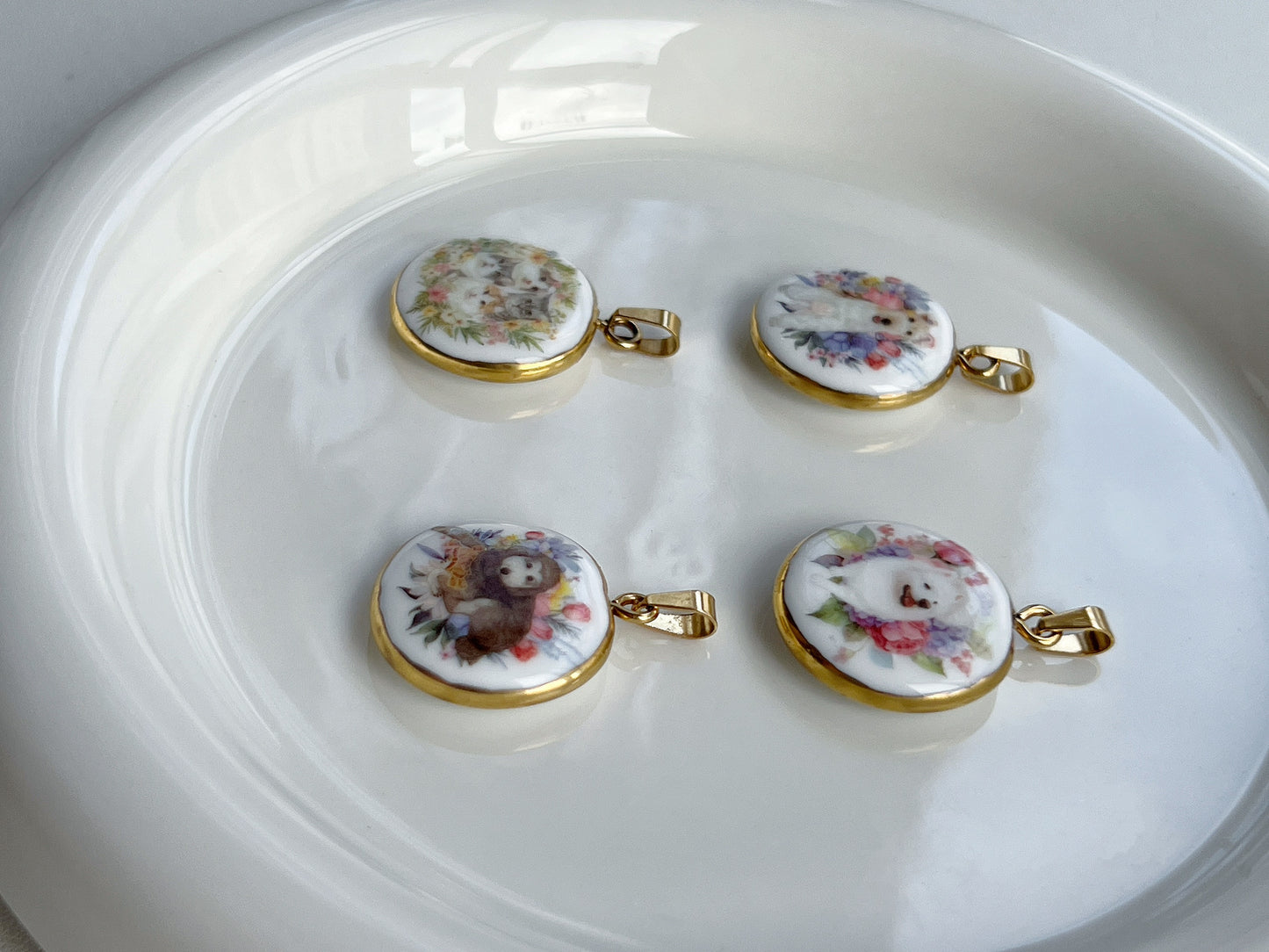 Custom Pet Portrait Necklace