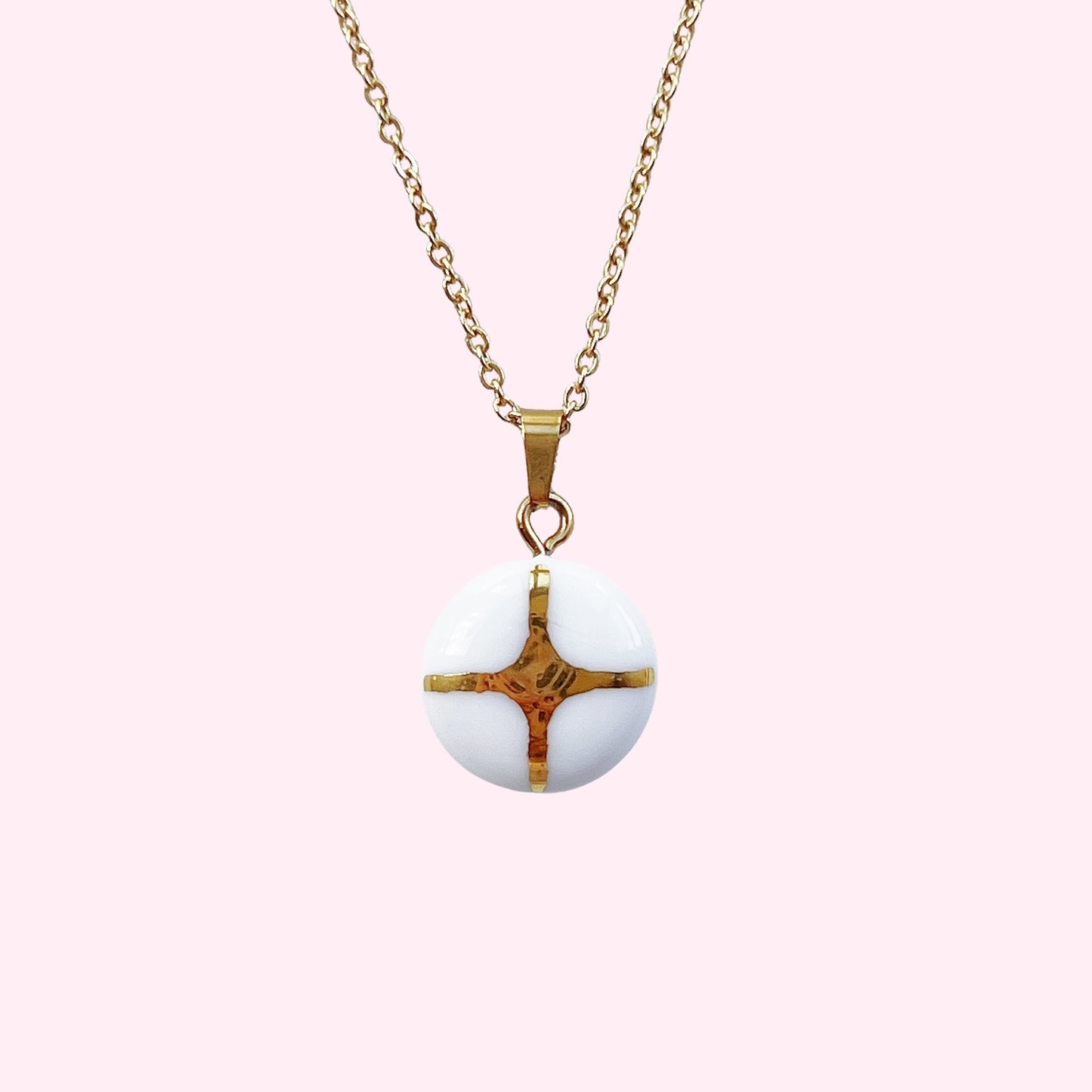 Lucky Bead-Cross Star