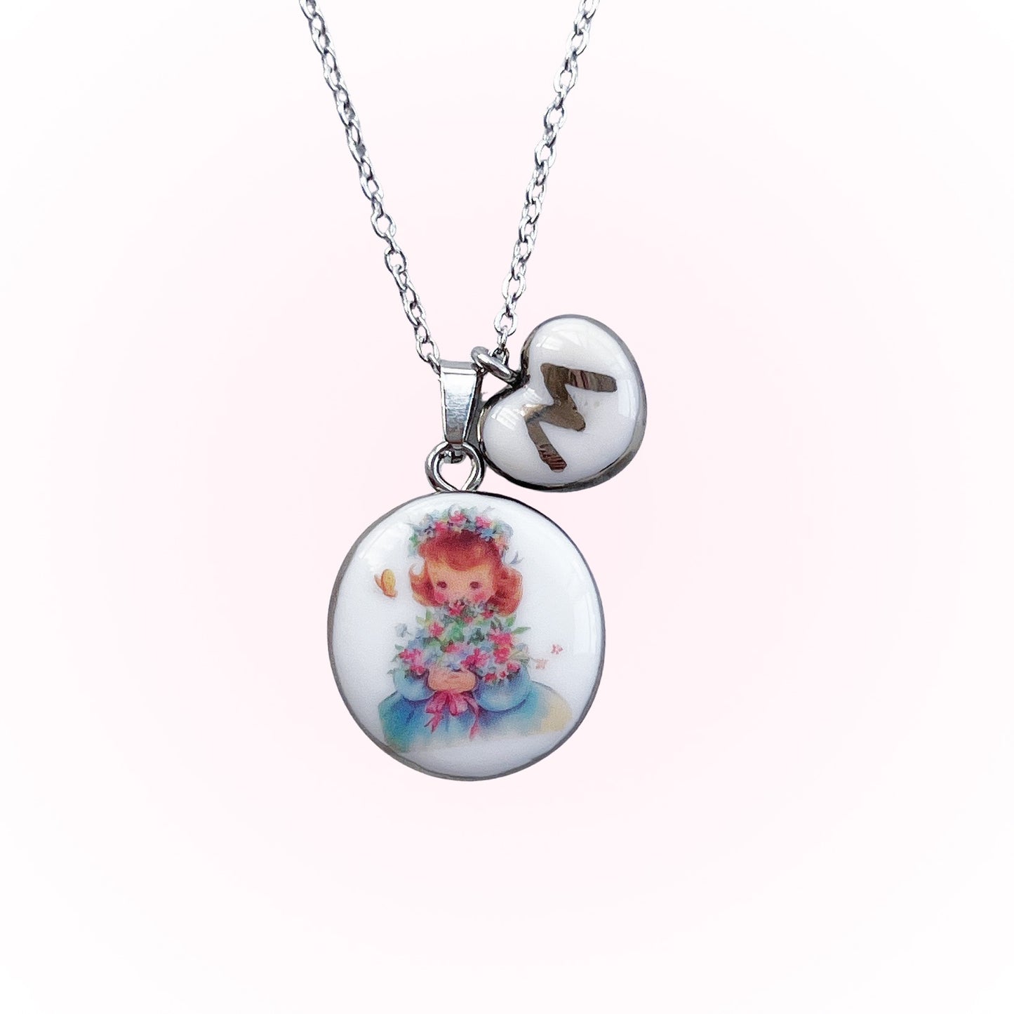 Flower princess necklace