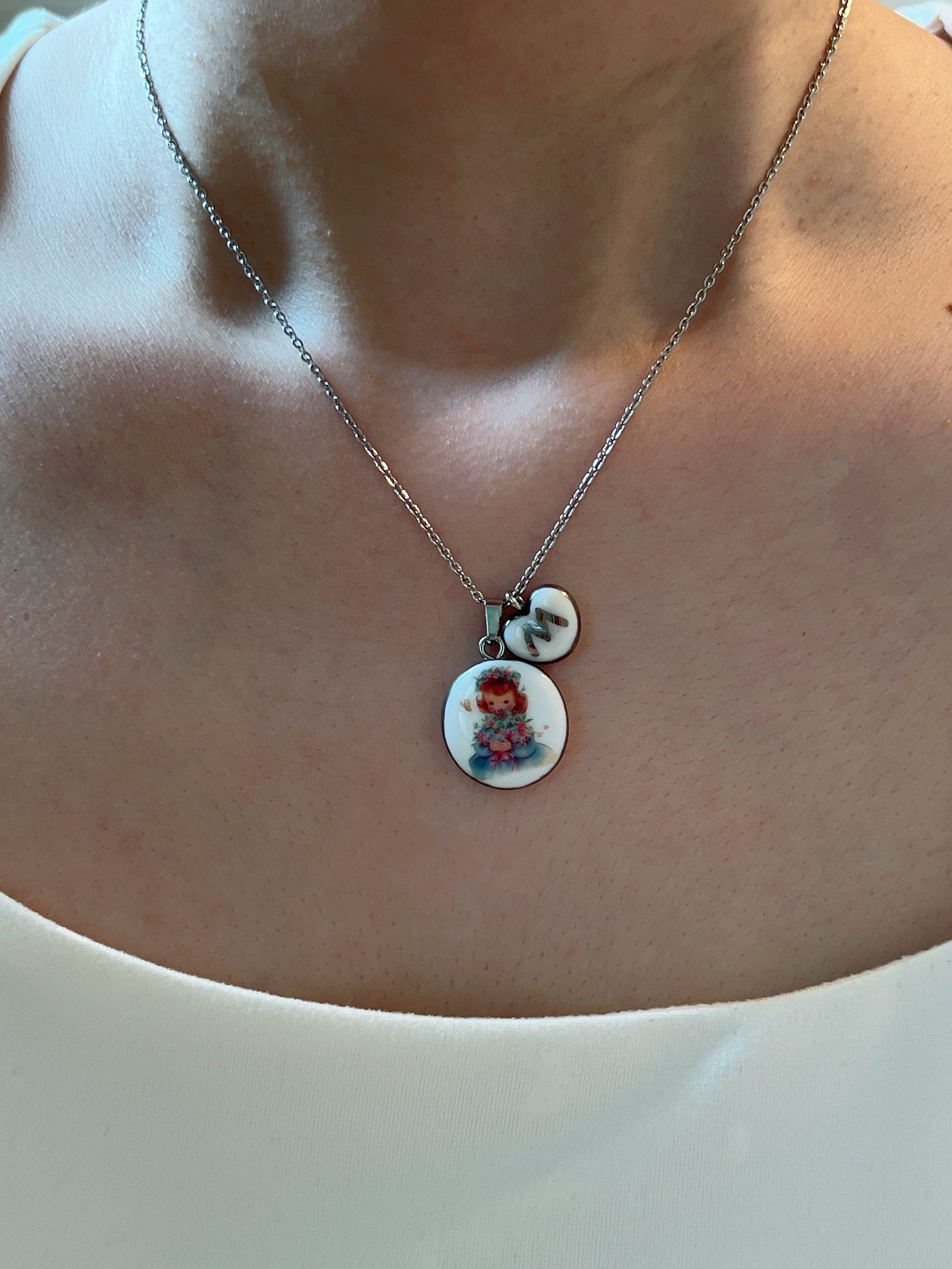 Flower princess necklace
