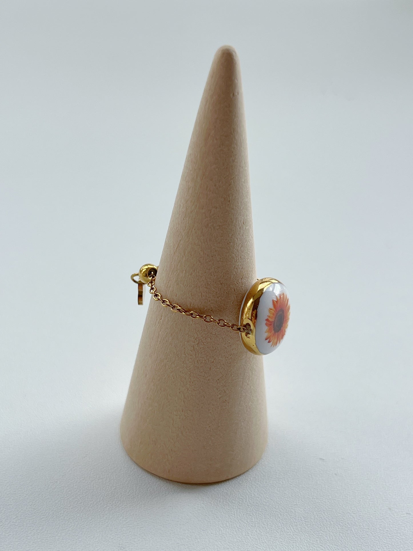 Sun Flower Chain Ring