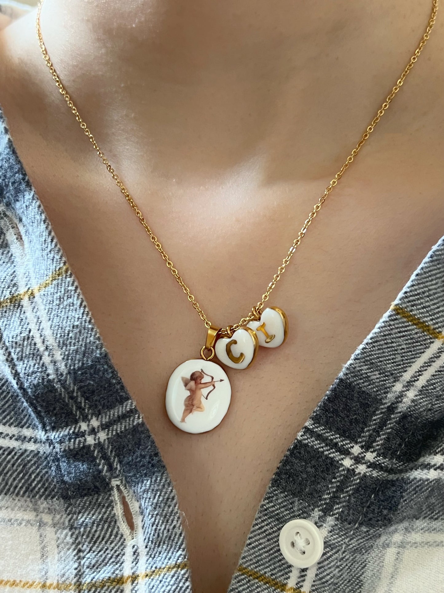 Archery Angel Necklace