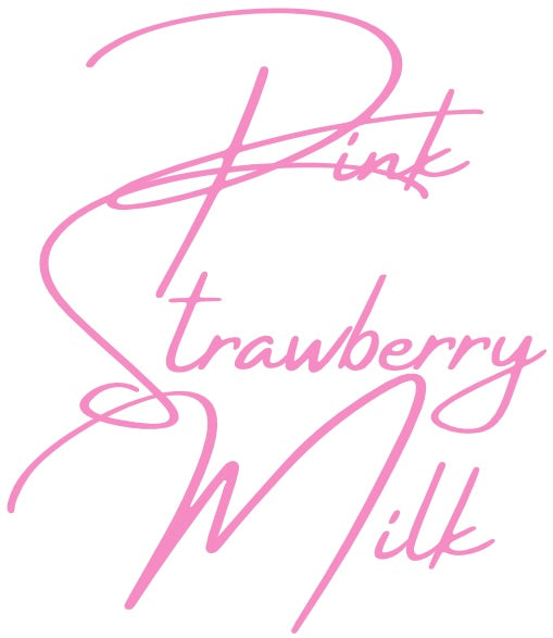 pink strawberry milk
