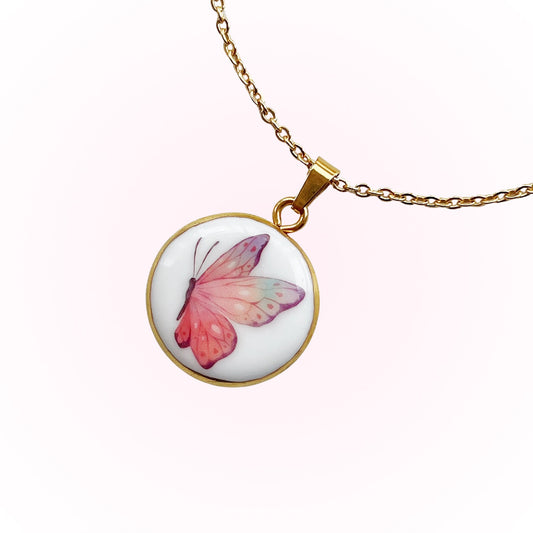 Beautiful butterfly necklace